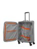 Travelite Umbria M Smoky grey bővíthető közepes méretű bőrönd