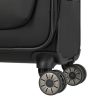Travelite Crosslite M 4w piros közepes bőrönd