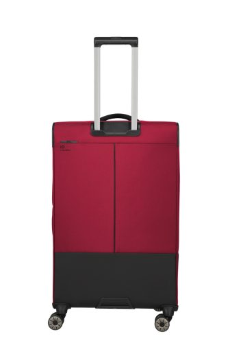 Travelite Crosslite L bővíthető nagy méretű bőrönd piros