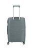 Travelite Pacific M 4w antracit közepes bőrönd