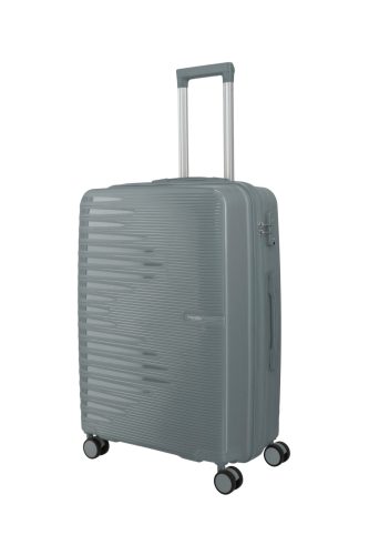 Travelite Pacific M 4w antracit közepes bőrönd