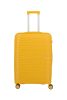 Travelite Pacific M 4w Yellow közepes bőrönd