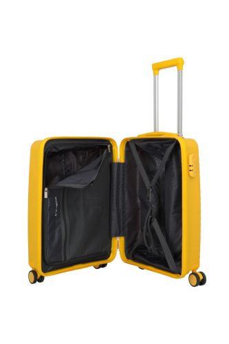 Travelite Pacific S 4w sárga kabinbőrönd