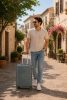 Travelite Pacific S 4w antracit kabinbőrönd