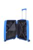 Travelite Pacific S 4w Blue kabinbőrönd