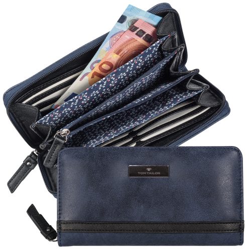 Pénztárca Tom Tailor 24425-50 Kék
