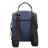 Karen D 408 kék rostbőr női hátizsák