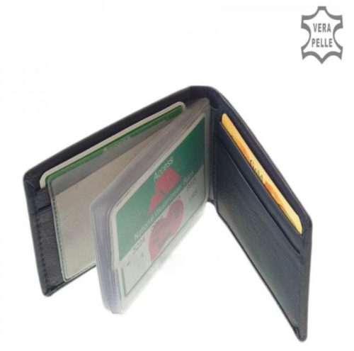 Kártyatartó La Scala AD30809 Kék bőr