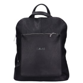 KAREN N 191 Fekete rostbőr női hátizsák