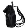 KAREN D 390 Fekete rostbőr női hátizsák
