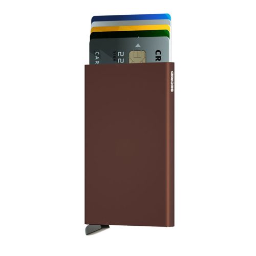 SECRID Cardprotector Barna kártyatartó