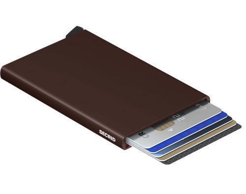 SECRID Cardprotector Barna kártyatartó