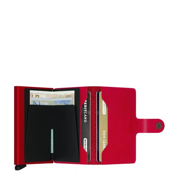 SECRID Miniwallet Piros-Piros mini pénztárca