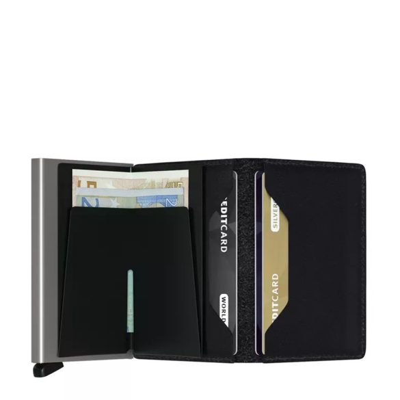 SECRID Slimwallet Original Fekete mini pénztárca