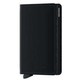 SECRID Slimwallet Matt Fekete mini pénztárca