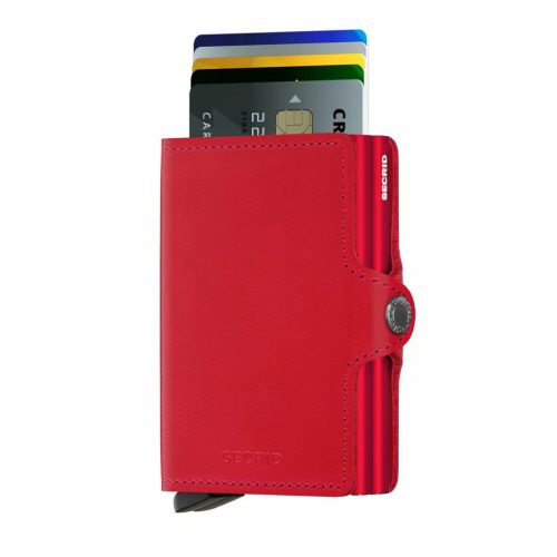 SECRID Twinwallet Original Piros-Piros dupla kártyatartó