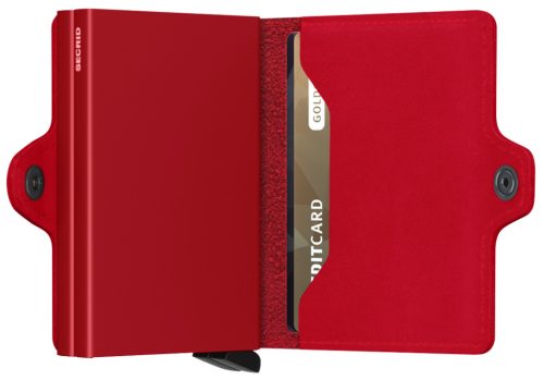 SECRID Twinwallet Original Piros-Piros dupla kártyatartó