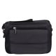 Autóstáska férfi 118-0029 Fekete bőr fedeles 