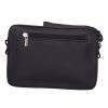 Autóstáska férfi 118-0029 Fekete bőr fedeles 