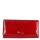 Alessandro 01-69 piros hátul kártyatartós lakk bőr női pénztárca