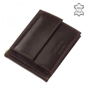 Pénztárca Vester VCS-D Barna bőr 