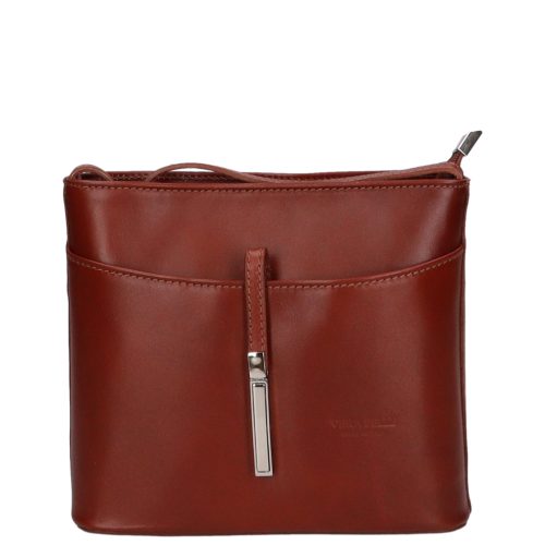 Táska Olasz bőr 5085 Bis Világos Barna kisebb