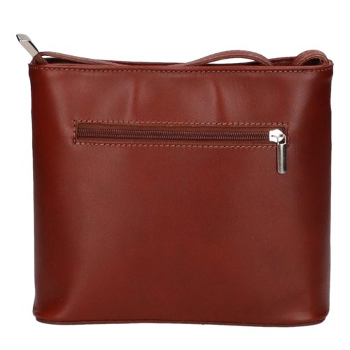 Táska Olasz bőr 5085 Bis Világos Barna kisebb