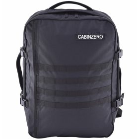   Cabinzero Military 44L fekete kabin méretű utazótáska/hátizsák