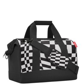 Reisenthel allrounder M fekete-fehér közepes utazótáska